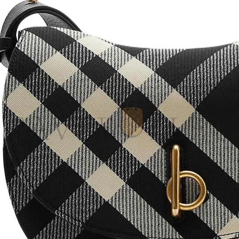 Bv*b*rry rocking horse crossbody shoulder bag 80930631 (26*20.5*9.5cm)